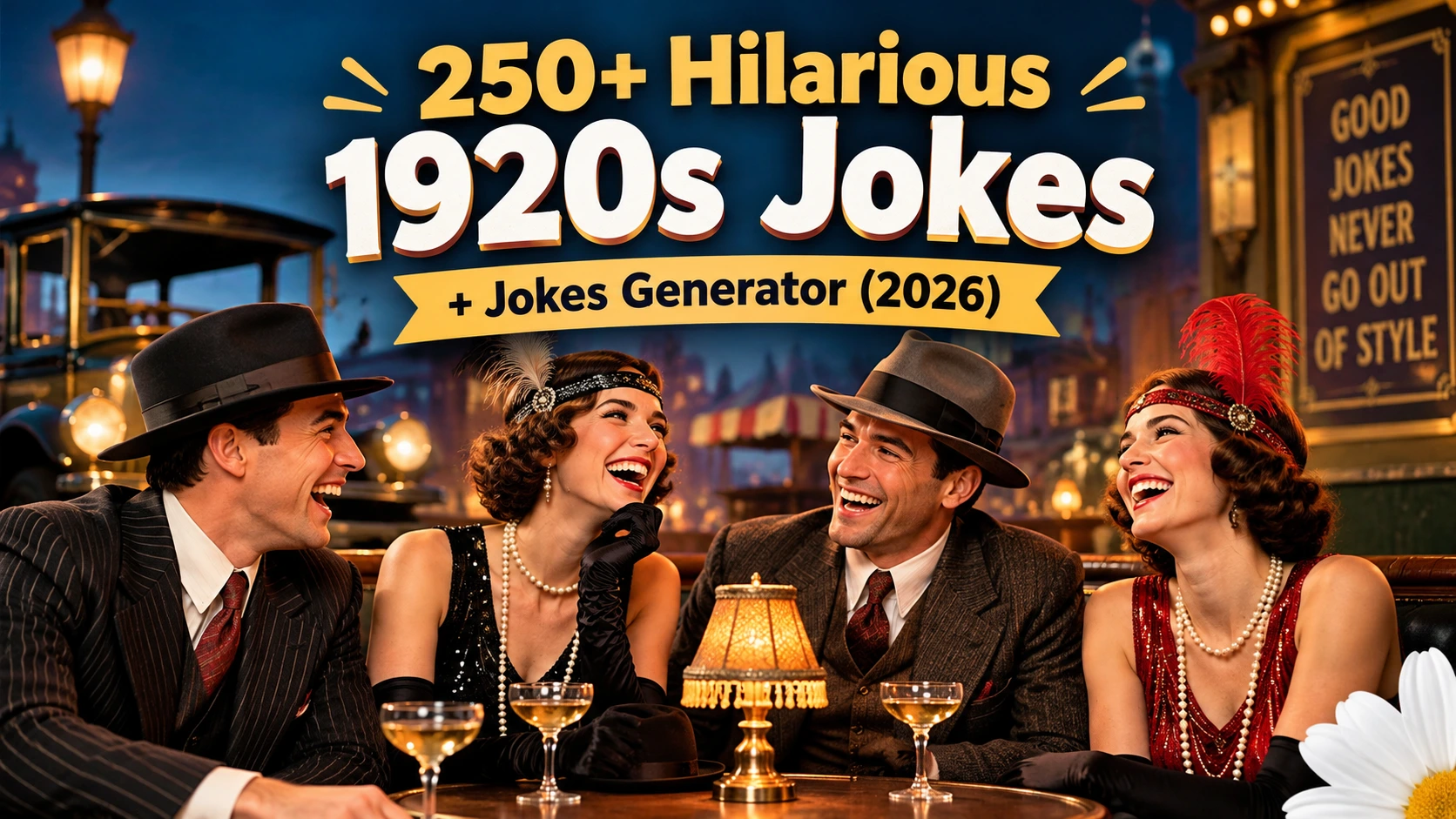 Hilarious 1920s Jokes + Jokes Generator