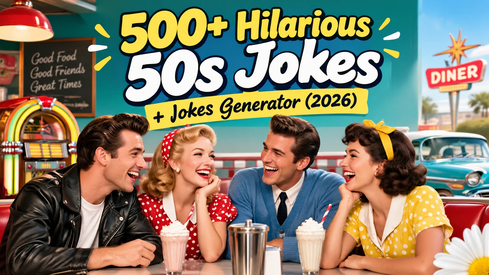Hilarious 50s Jokes + Jokes Generator