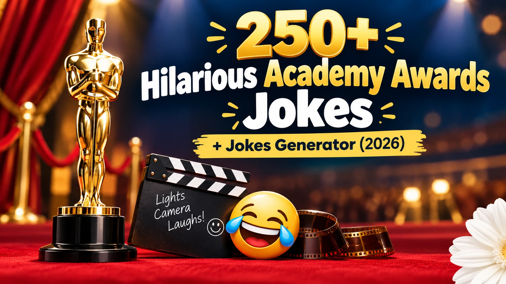 Hilarious Academy Awards Jokes + Jokes Generator