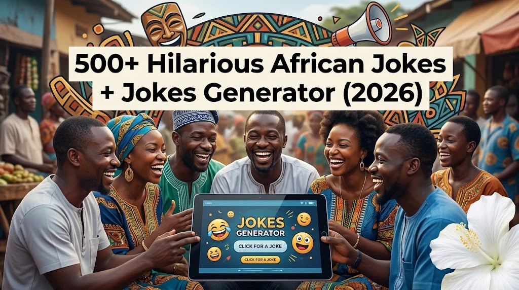 Hilarious African Jokes + Jokes Generator
