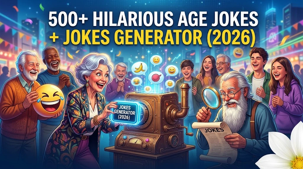 Hilarious Age Jokes + Jokes Generator