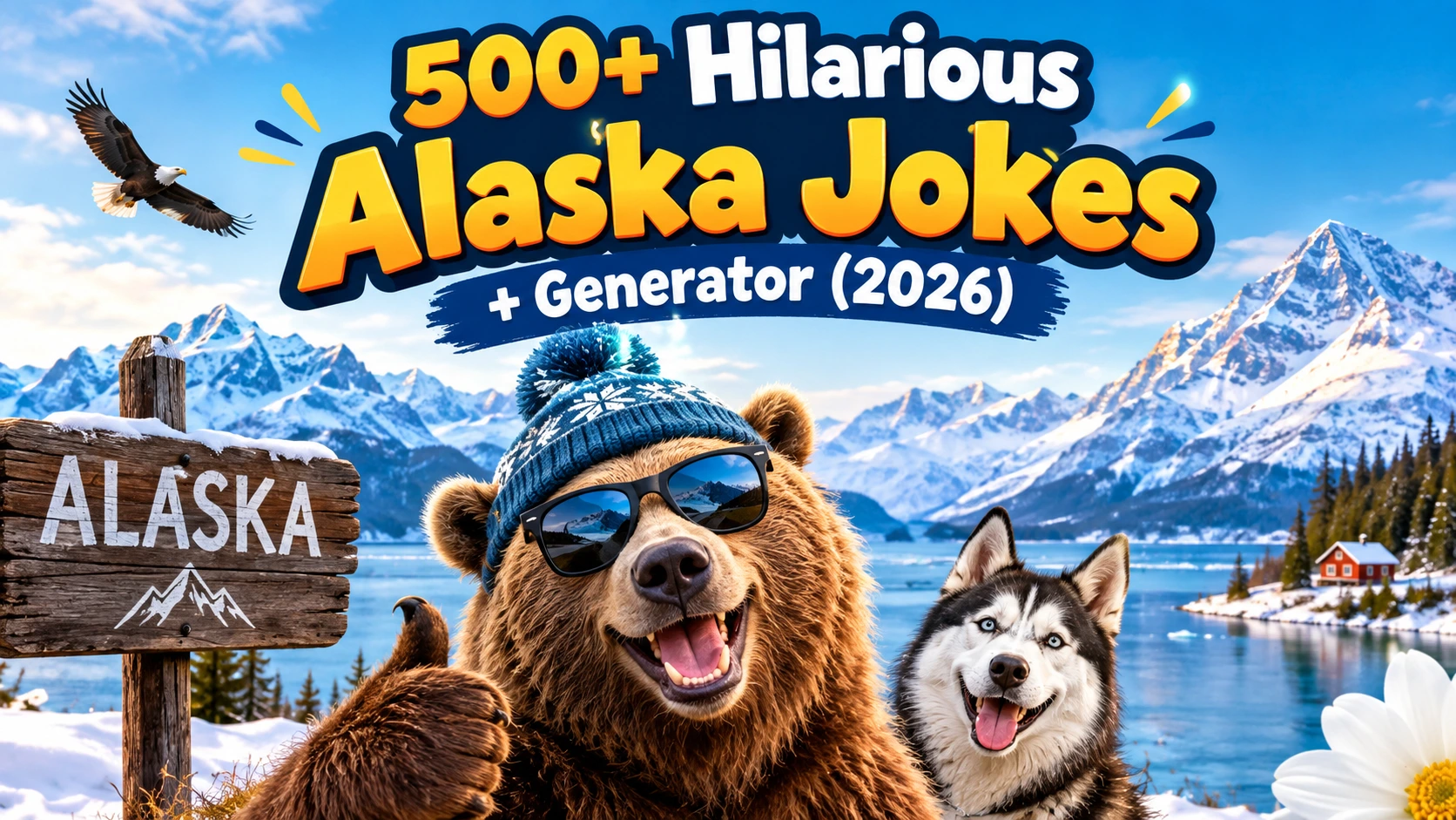 + Hilarious Alaska Jokes + Generator