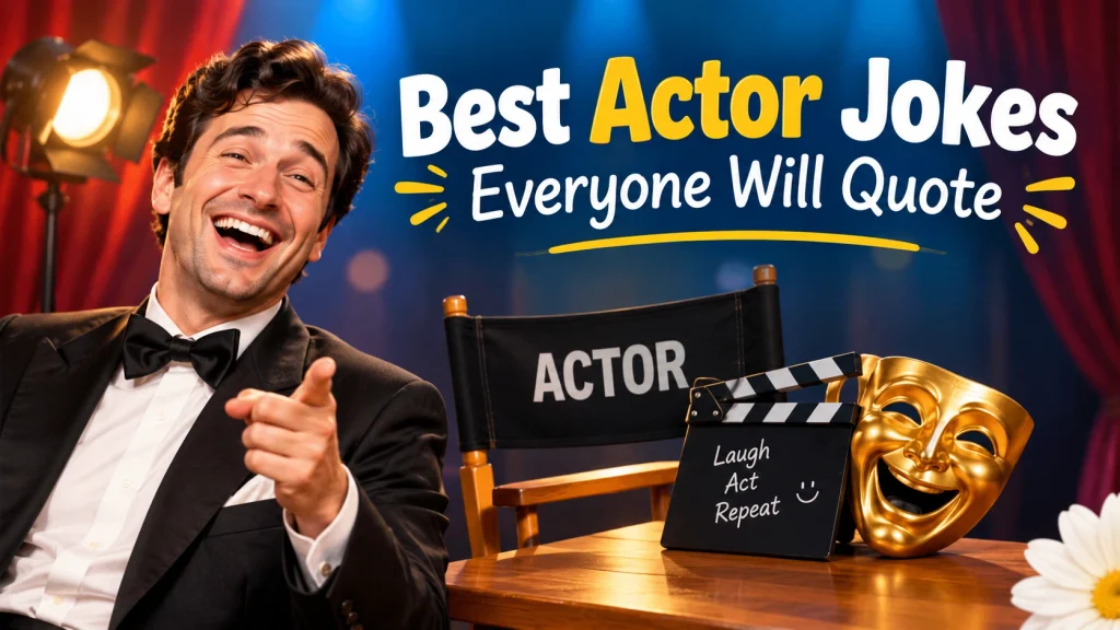 Best Actor Jokes Everyone Will Quote