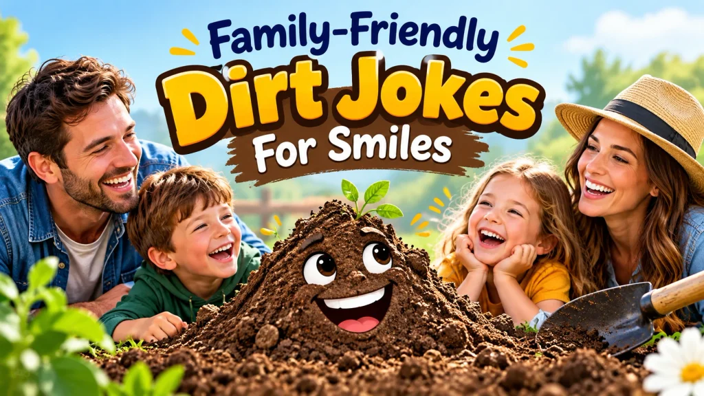 Family-Friendly Dirt Jokes For Smiles