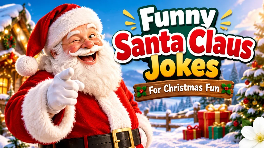 Funny Santa Claus Jokes For Christmas Fun