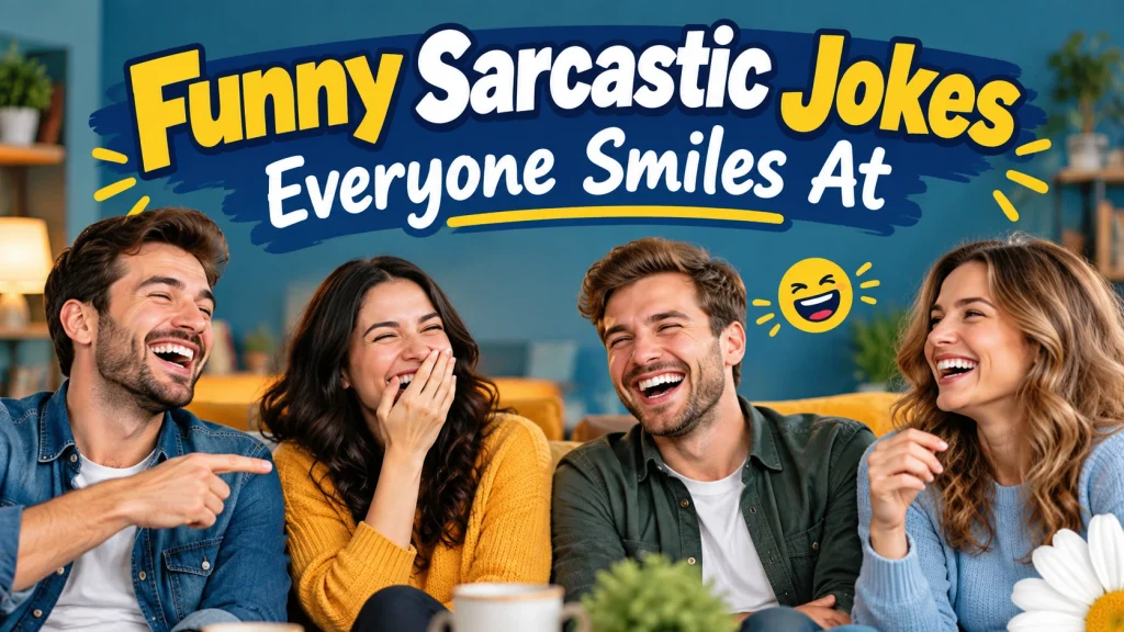 Funny Sarcastic Jokes Everyone Smiles At