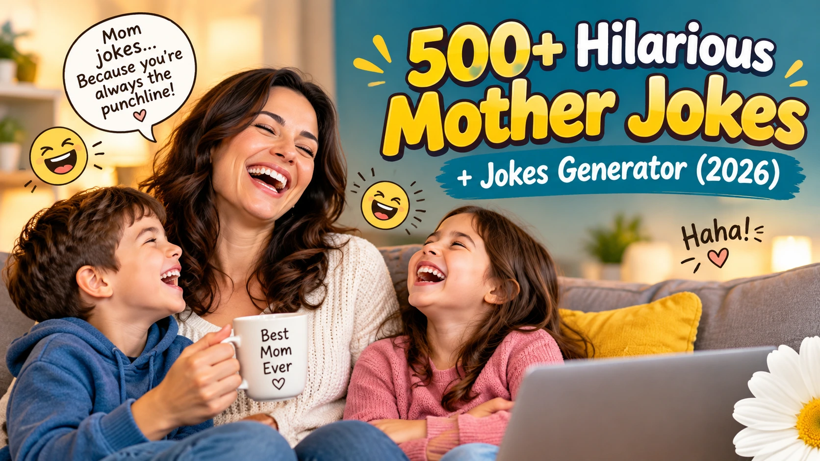 Hilarious Mother Jokes + Jokes Generator