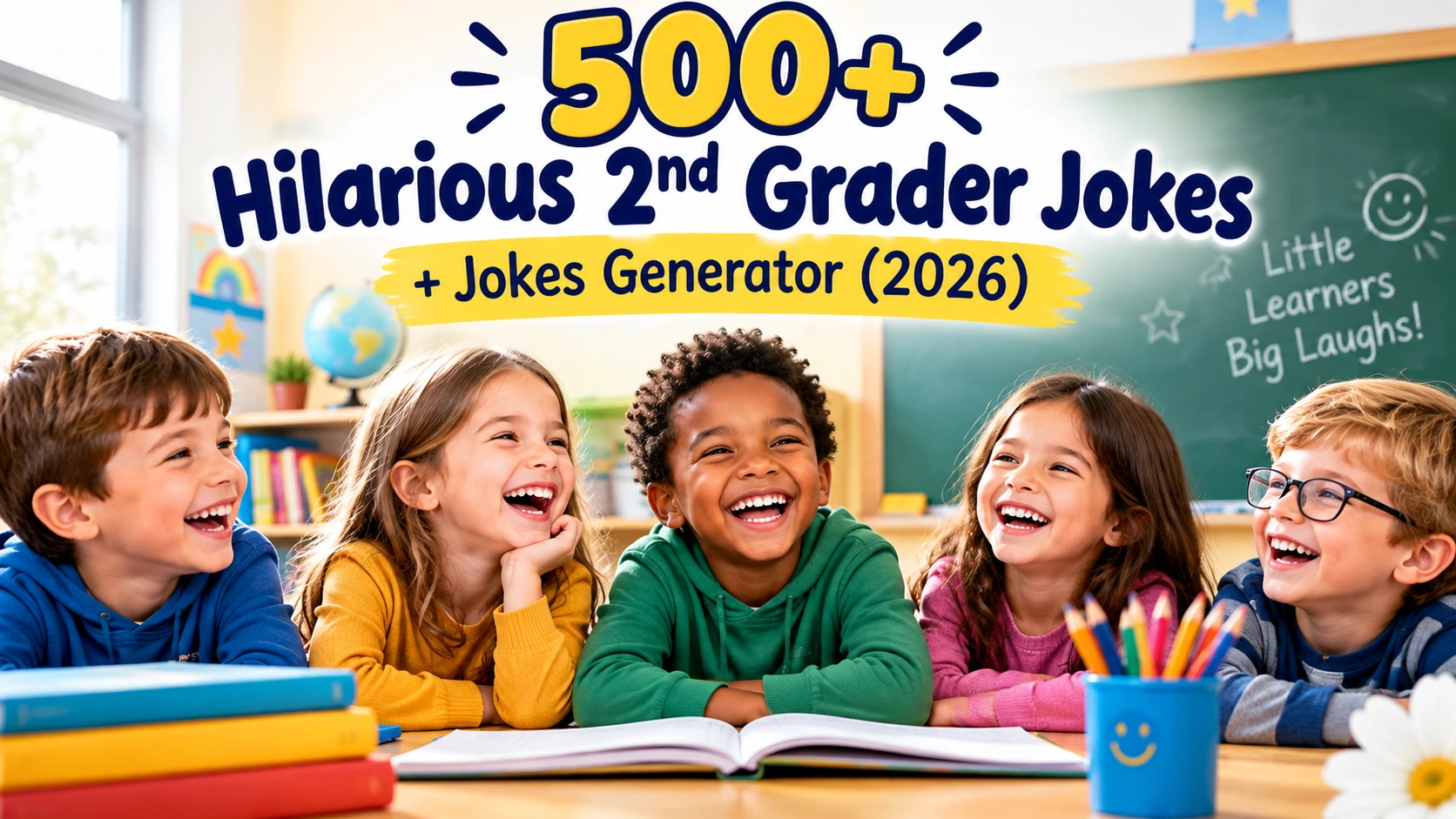 Hilarious 2nd Grader Jokes + Jokes Generator