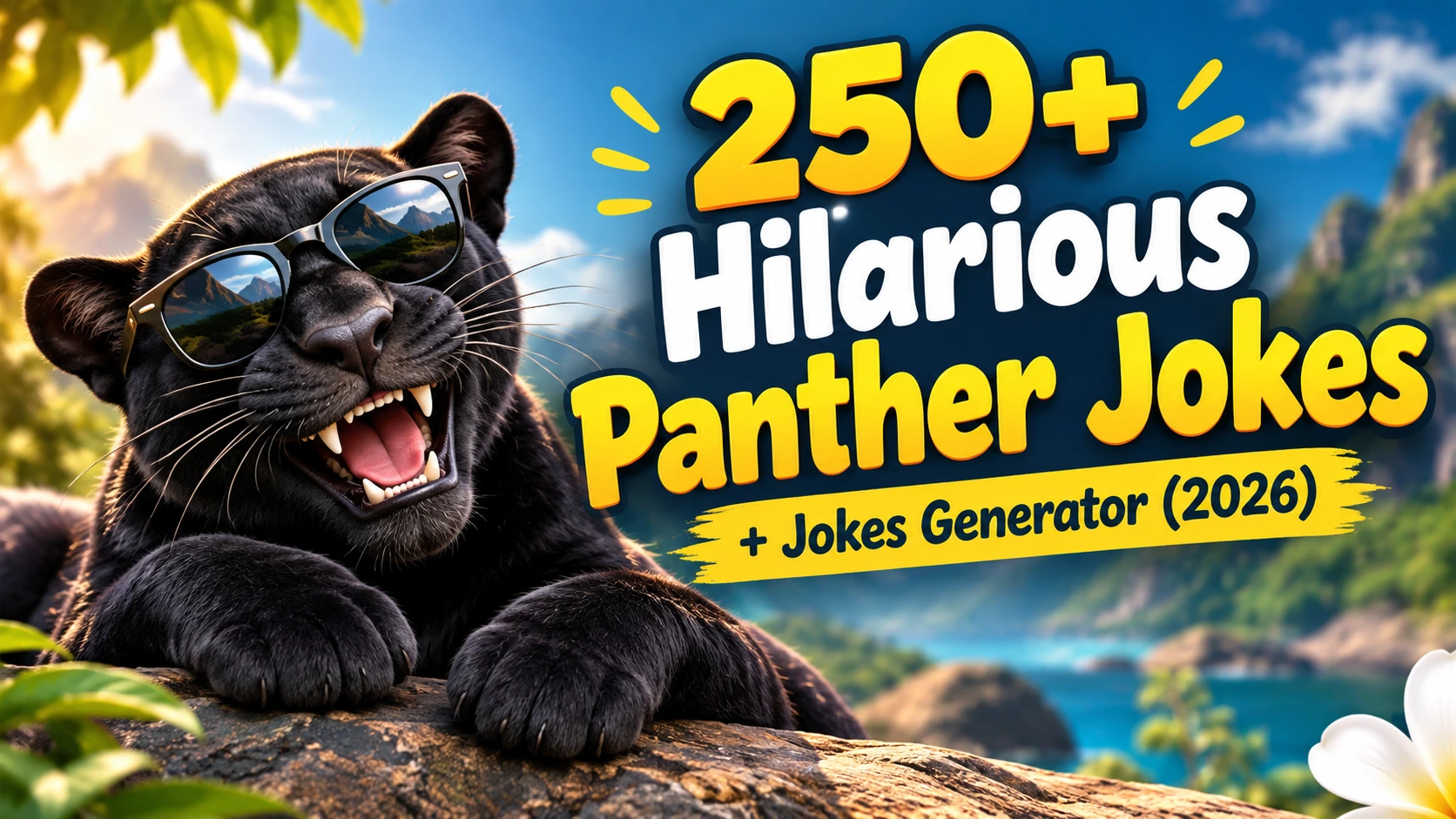 Hilarious Panther Jokes + Jokes Generator
