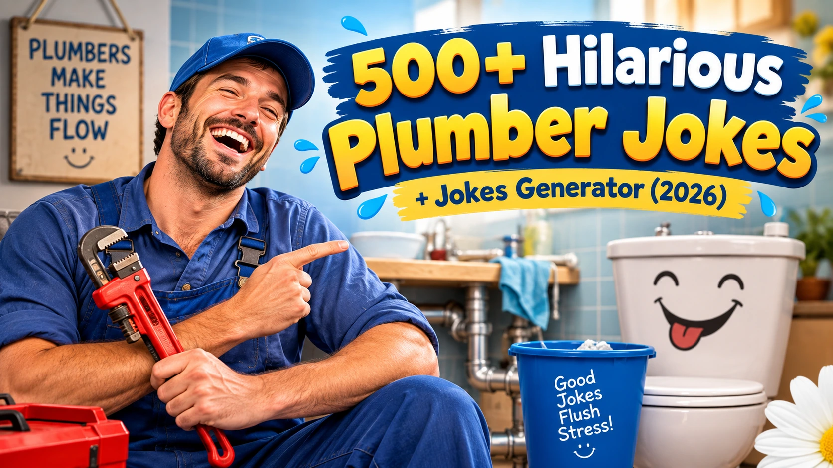 Hilarious Plumber Jokes + Jokes Generator