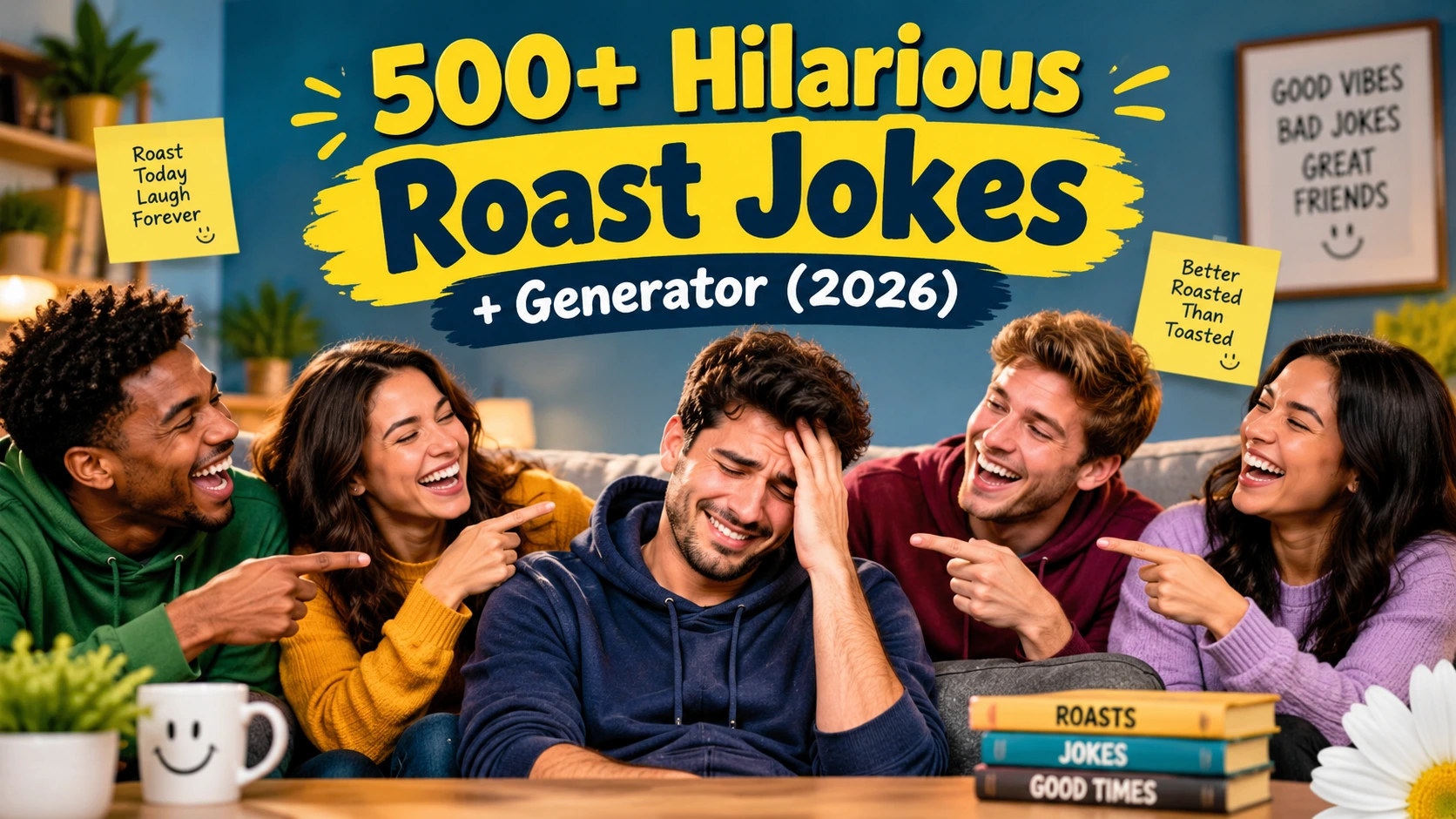 Hilarious Roast Jokes + Generator