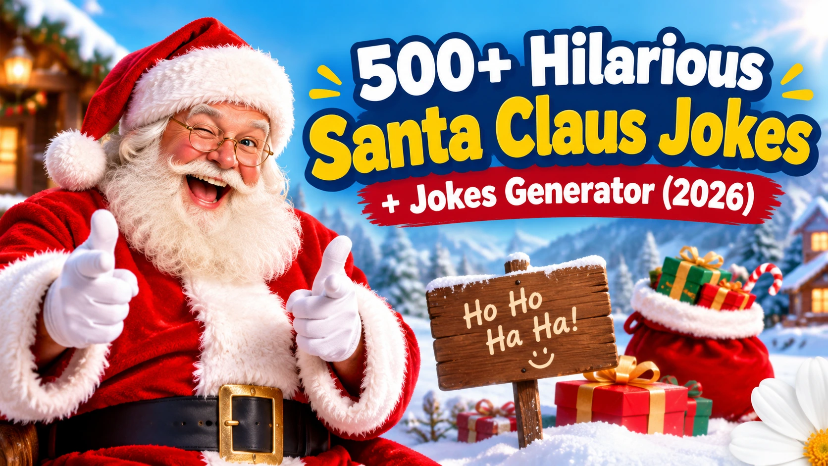 Hilarious Santa Claus Jokes + Jokes Generator