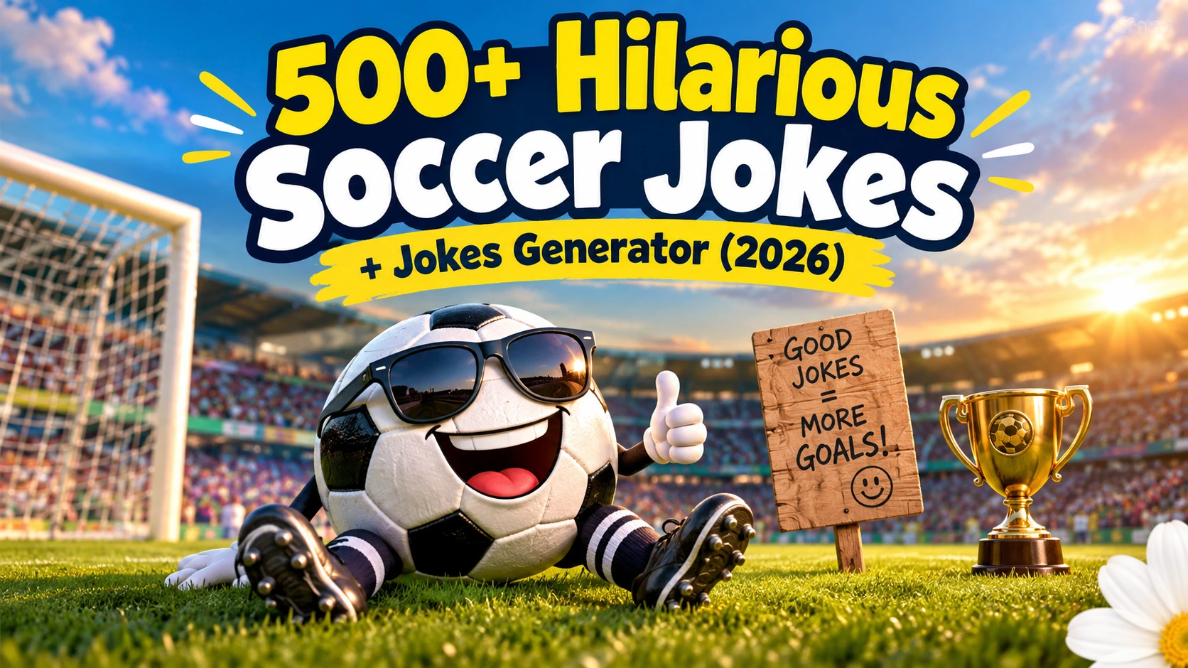 Hilarious Soccer Jokes + Jokes Generator