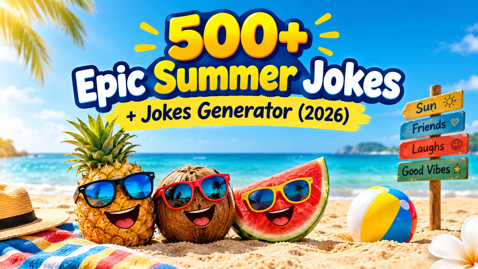 Epic Summer Jokes + Jokes Generator
