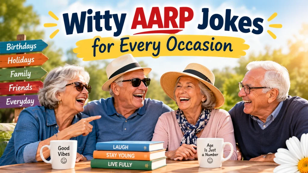 Witty AARP Jokes for Every Occasion
