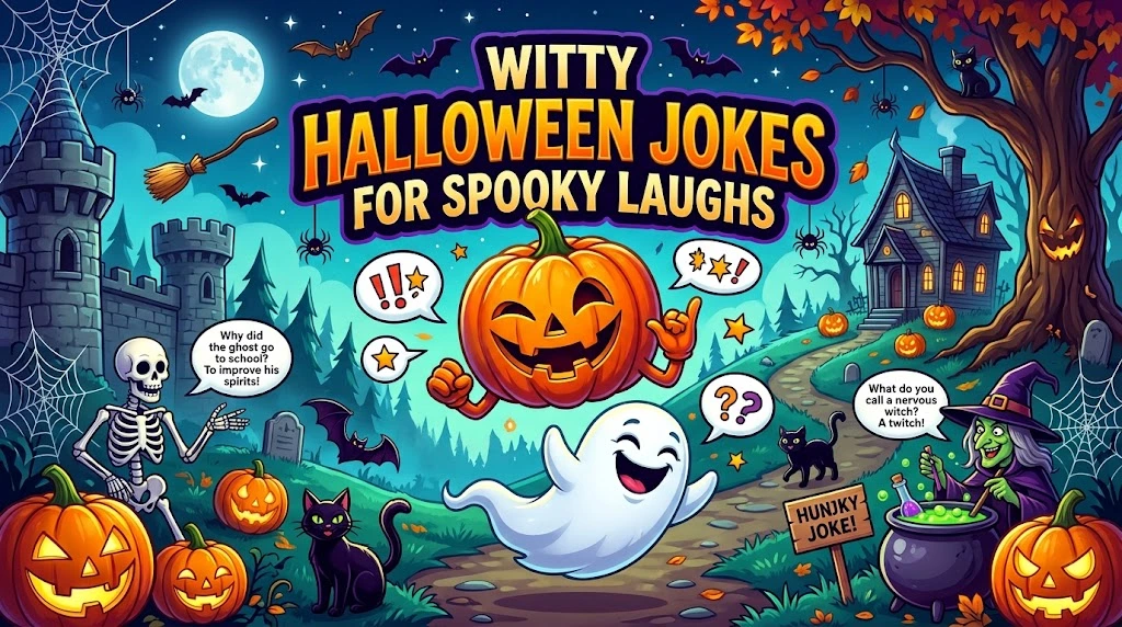 Witty Halloween Jokes for Spooky Laughs