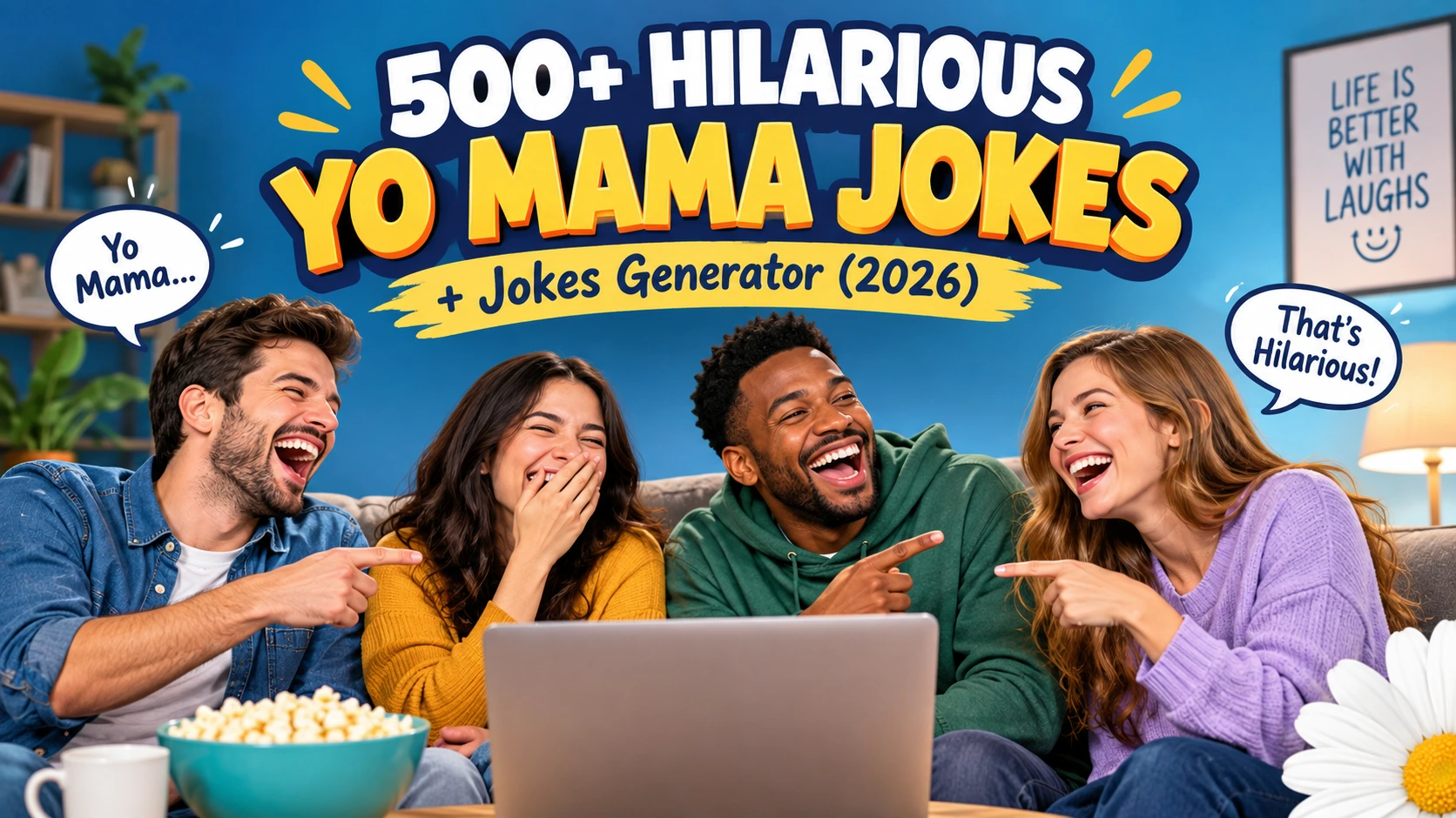 Hilarious Yo Mama Jokes + Jokes Generator
