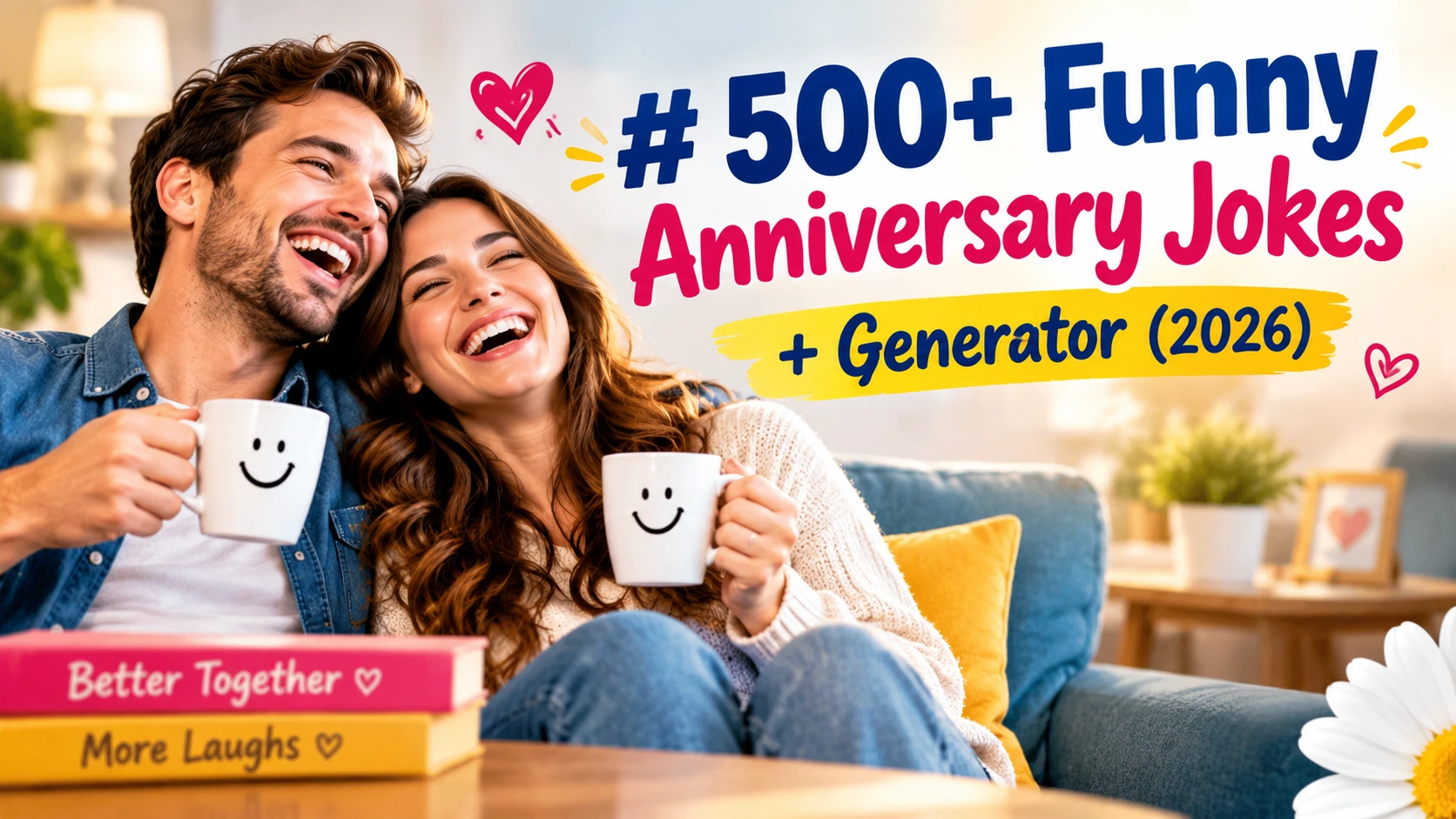 Funny Anniversary Jokes + Generator