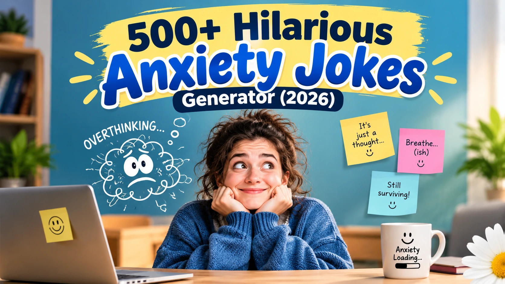 Hilarious Anxiety Jokes Generator