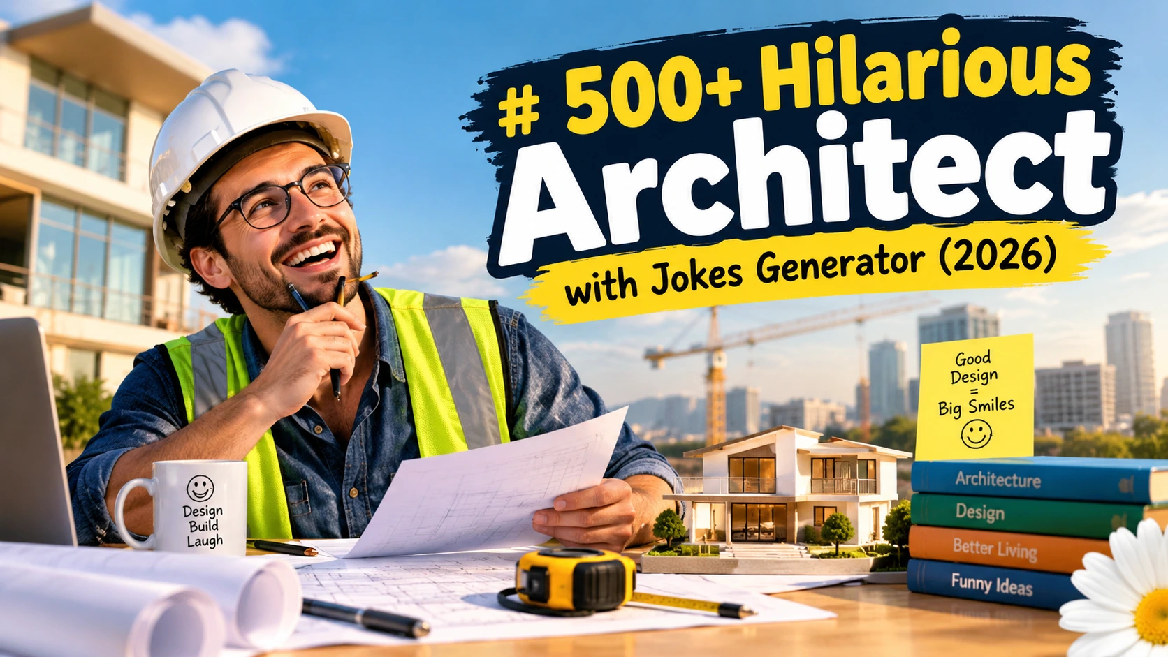 Hilarious Architect with Jokes Generator
