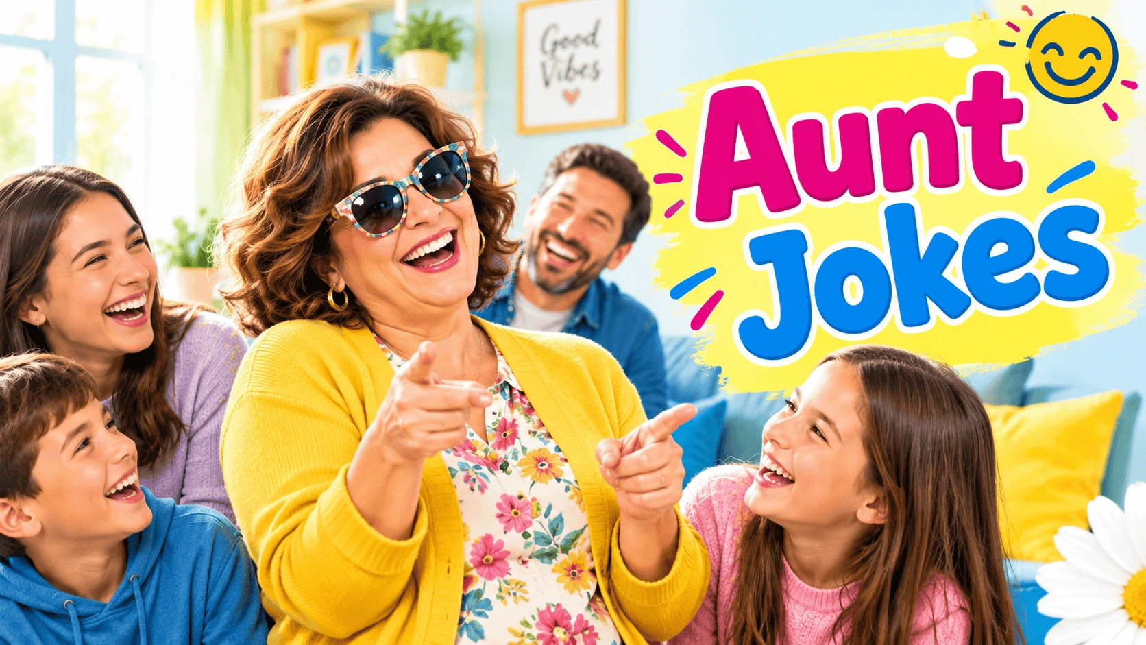 Hilarious Aunt + Jokes Generator