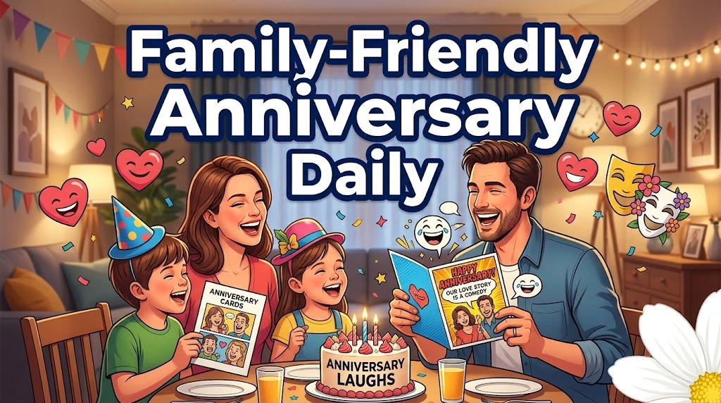 Family-Friendly Anniversary Laughs Daily