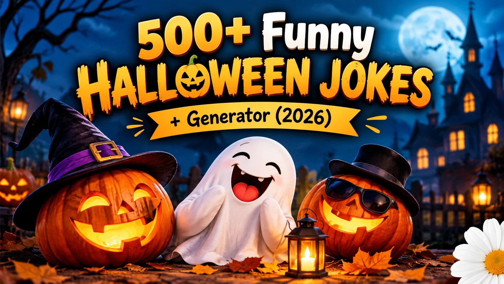 Funny Halloween Jokes + Generator