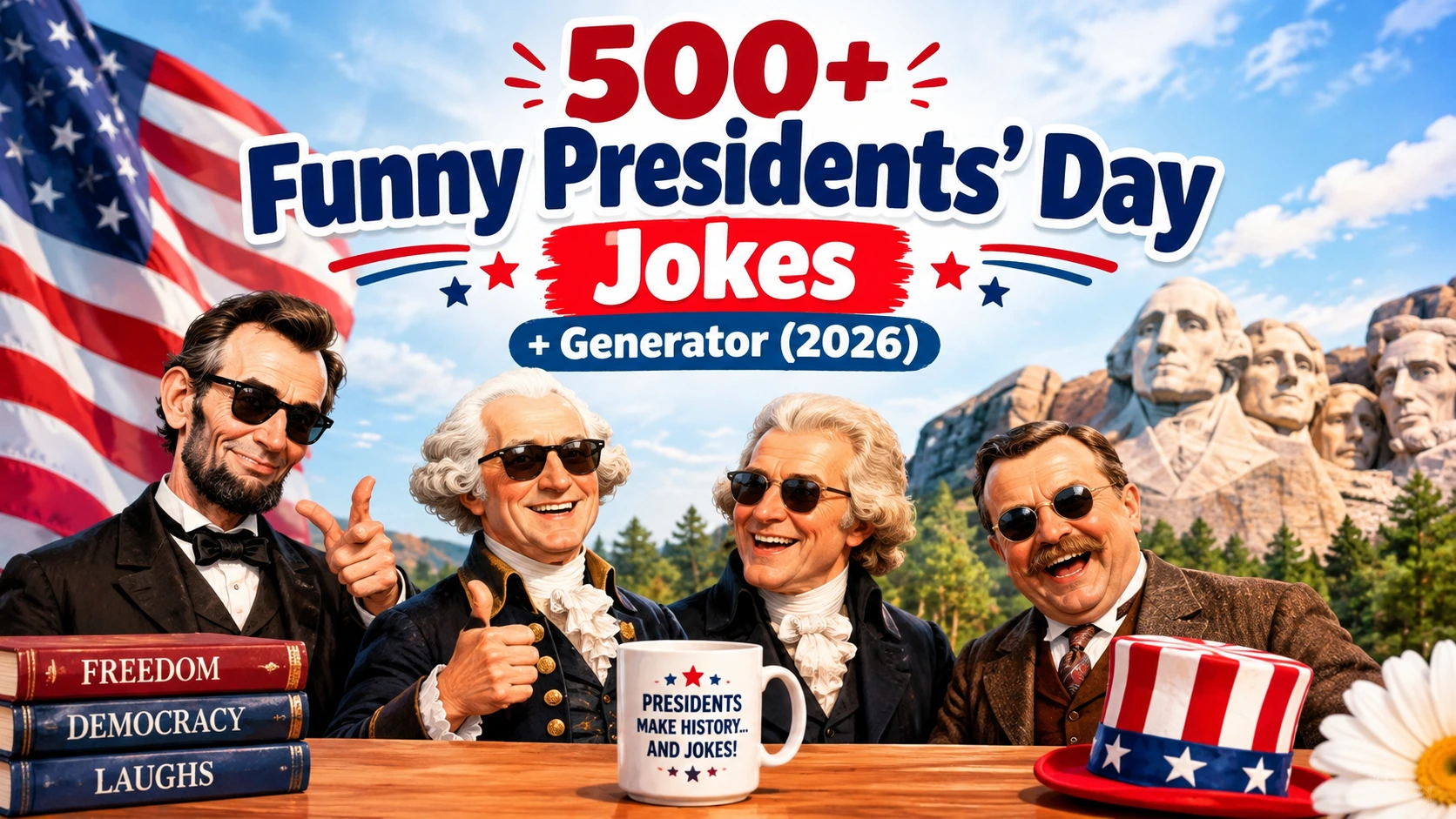 Funny Presidents' Day Jokes + Generator