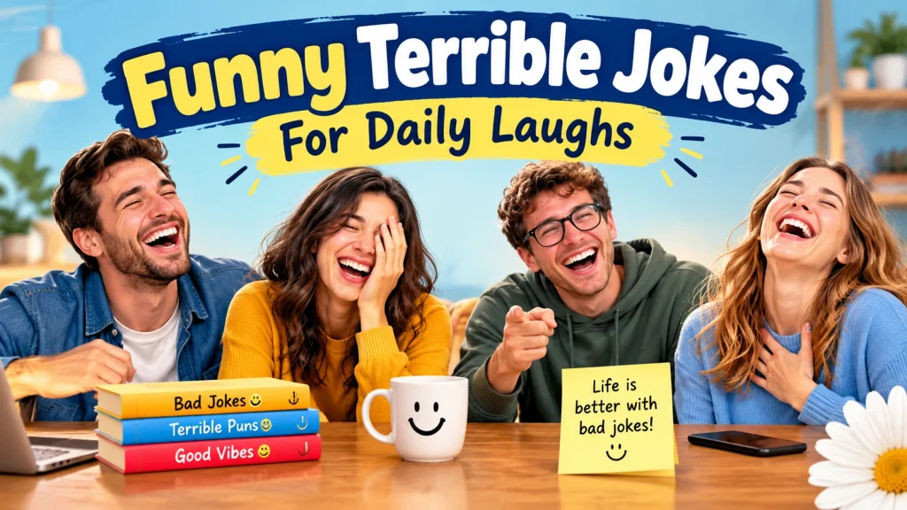 Funny Terrible Jokes For Daily Laughs