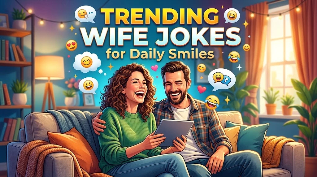 Trending Wife Jokes for Daily Smiles