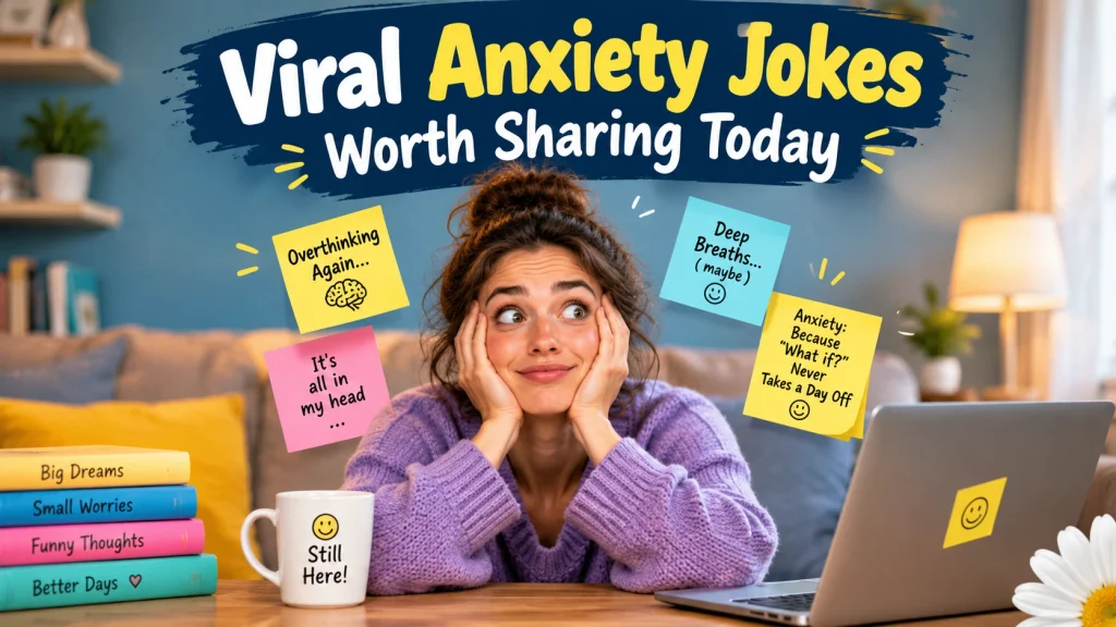 Viral Anxiety Jokes Worth Sharing Today