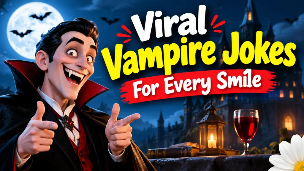 Viral Vampire Jokes For Every Smile