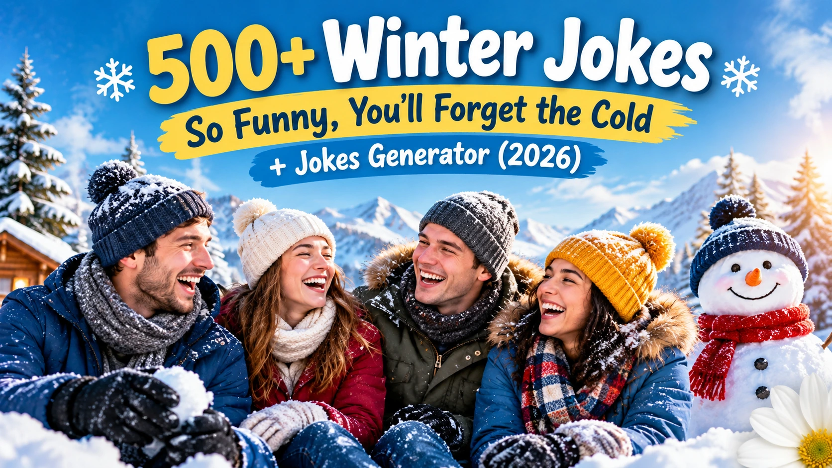 Winter Jokes So Funny, You’ll Forget the Cold + Jokes Generator