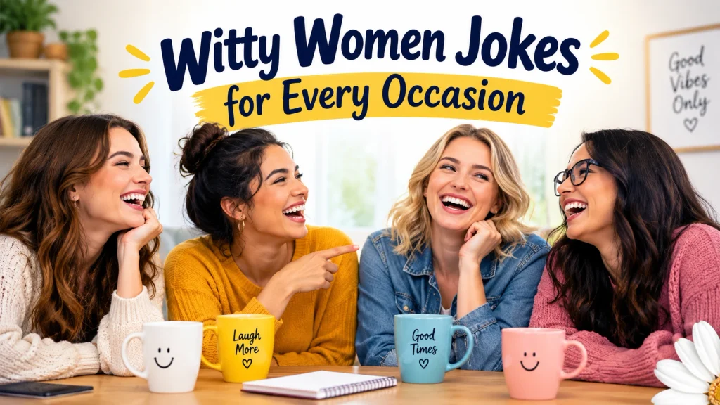 Witty Women Jokes for Every Occasion