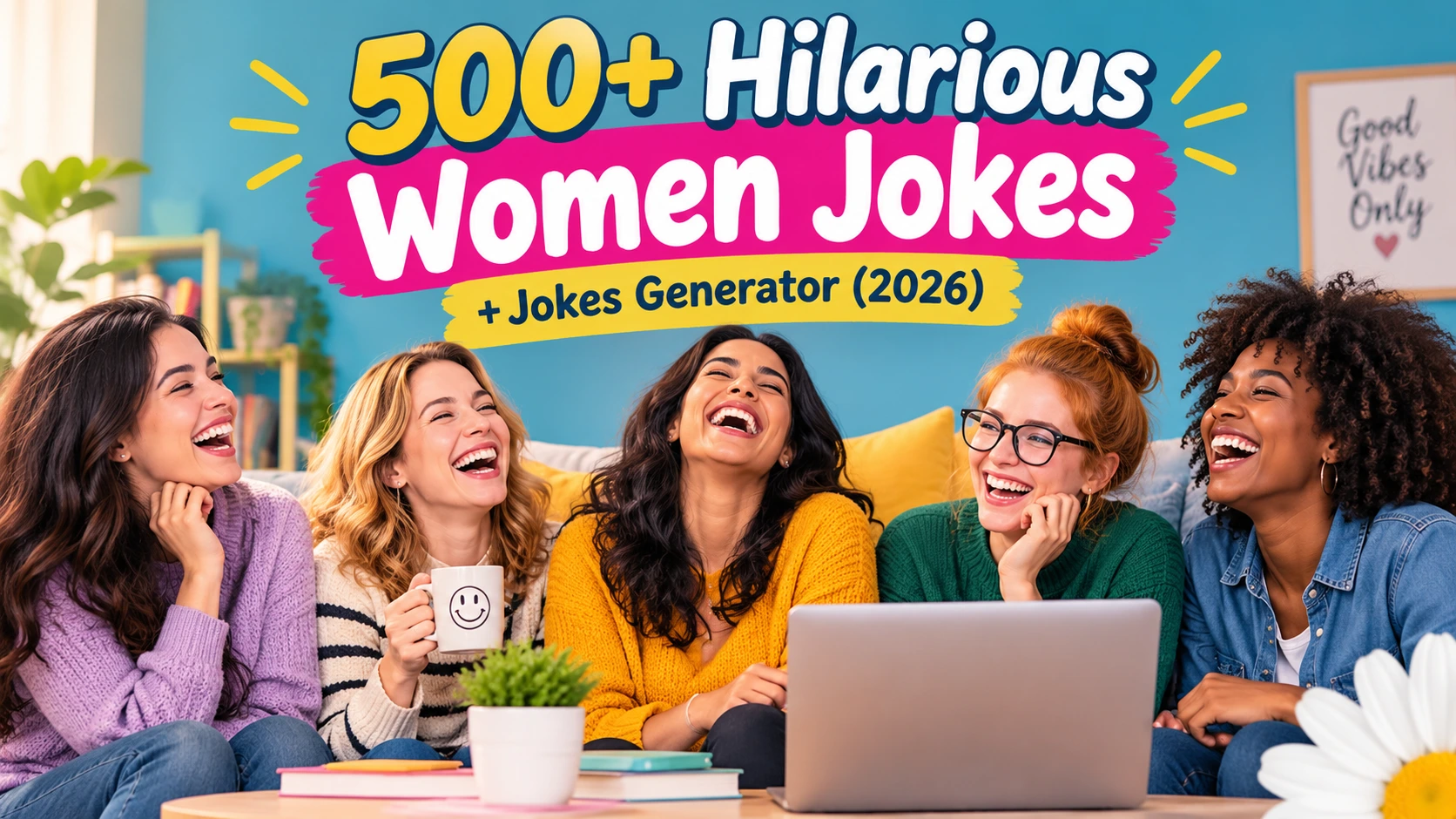 Hilarious Women Jokes + Jokes Generator